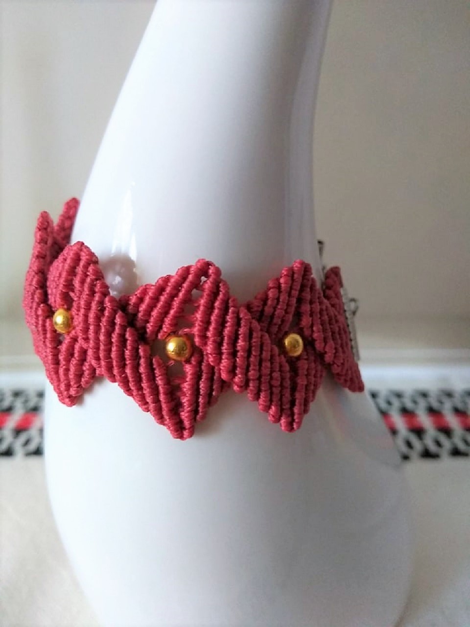 macrame bracelet Z