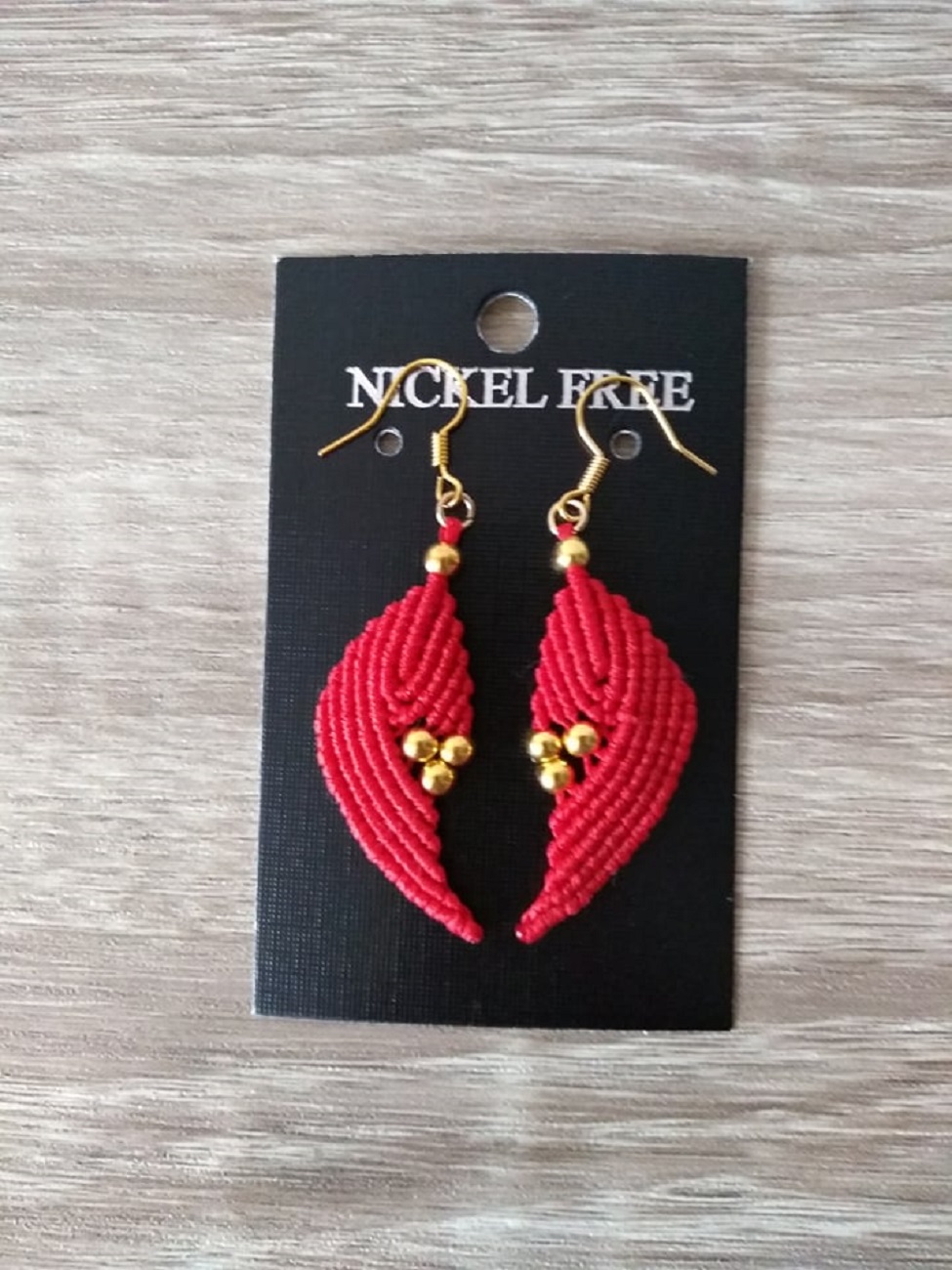 macrame earrings wing 2