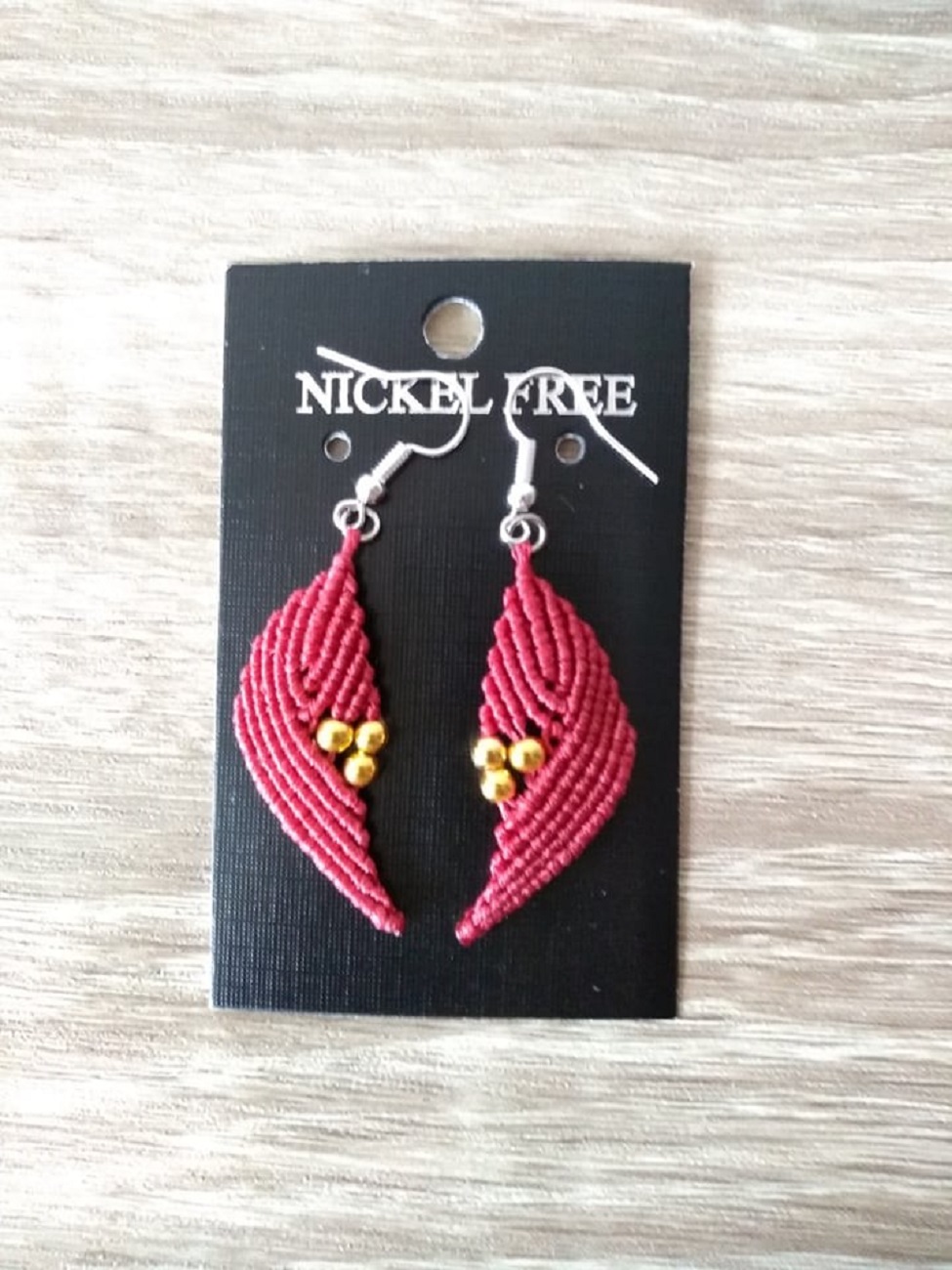 macrame earrings wing 5